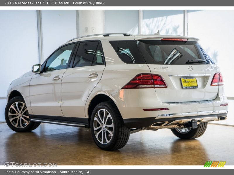 Polar White / Black 2016 Mercedes-Benz GLE 350 4Matic