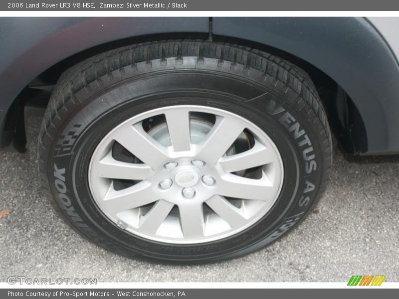 Zambezi Silver Metallic / Black 2006 Land Rover LR3 V8 HSE