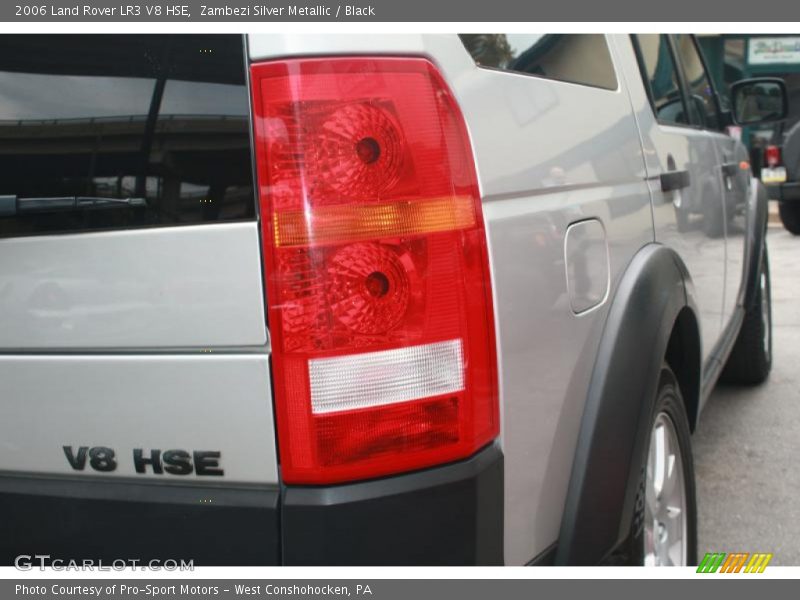 Zambezi Silver Metallic / Black 2006 Land Rover LR3 V8 HSE