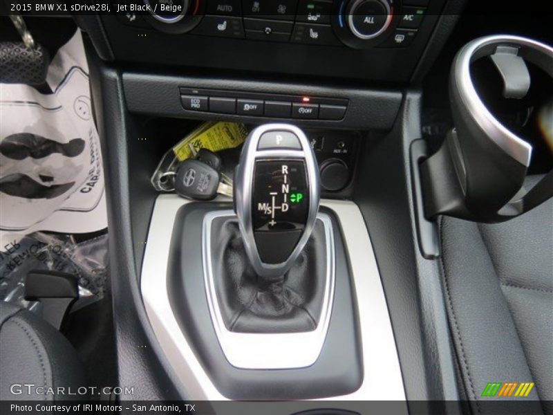 Jet Black / Beige 2015 BMW X1 sDrive28i