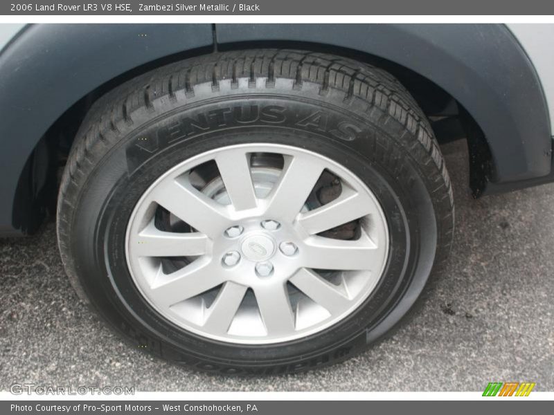 Zambezi Silver Metallic / Black 2006 Land Rover LR3 V8 HSE