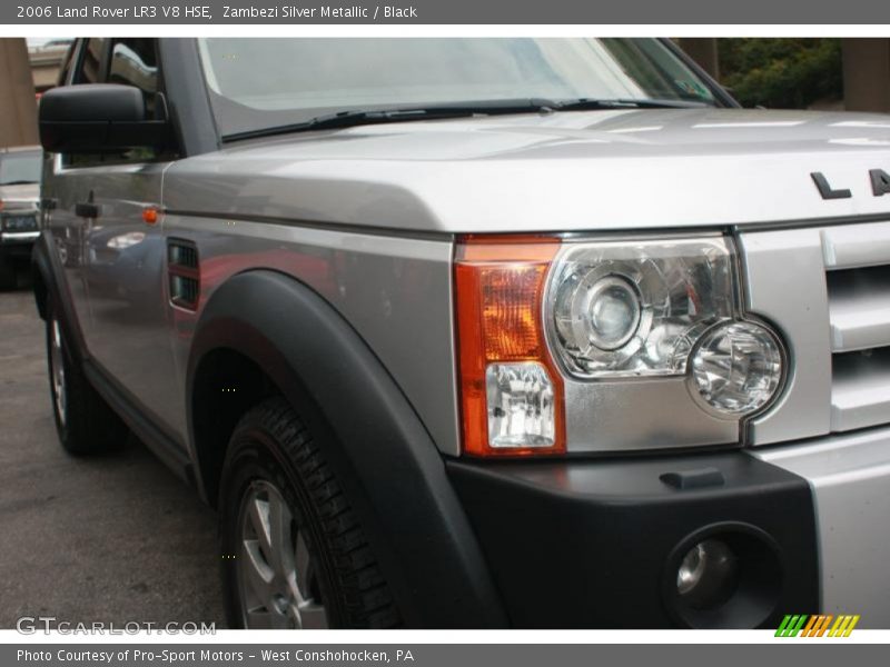 Zambezi Silver Metallic / Black 2006 Land Rover LR3 V8 HSE