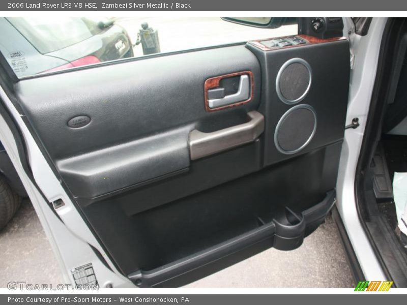 Zambezi Silver Metallic / Black 2006 Land Rover LR3 V8 HSE