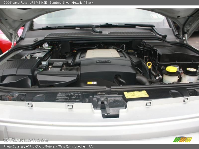 Zambezi Silver Metallic / Black 2006 Land Rover LR3 V8 HSE