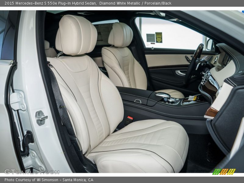 Front Seat of 2015 S 550e Plug-In Hybrid Sedan
