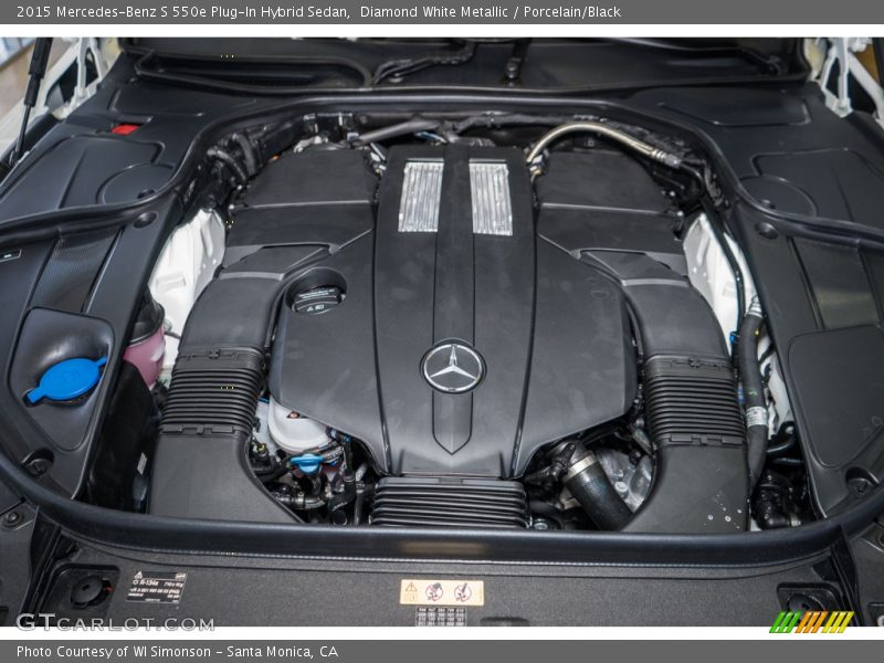  2015 S 550e Plug-In Hybrid Sedan Engine - 3.0 Liter biturbo DI DOHC 24-Valve VVT V6 Gasoline/Hybrid Electric