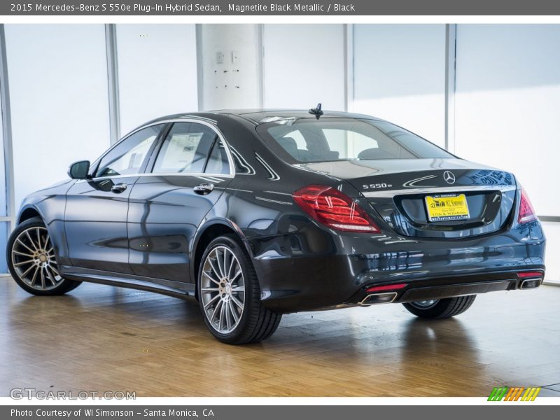 Magnetite Black Metallic / Black 2015 Mercedes-Benz S 550e Plug-In Hybrid Sedan