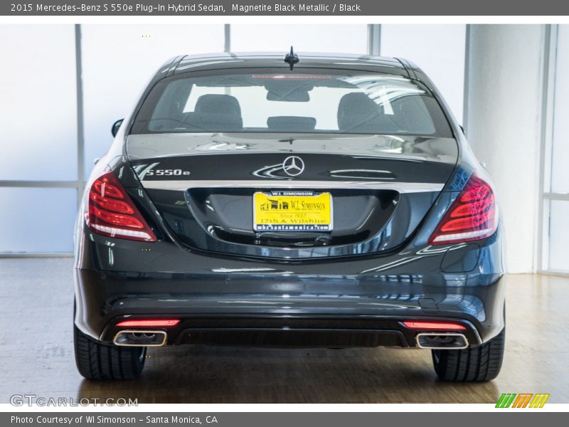 Magnetite Black Metallic / Black 2015 Mercedes-Benz S 550e Plug-In Hybrid Sedan