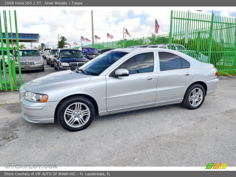 Silver Metallic / Taupe 2008 Volvo S60 2.5T