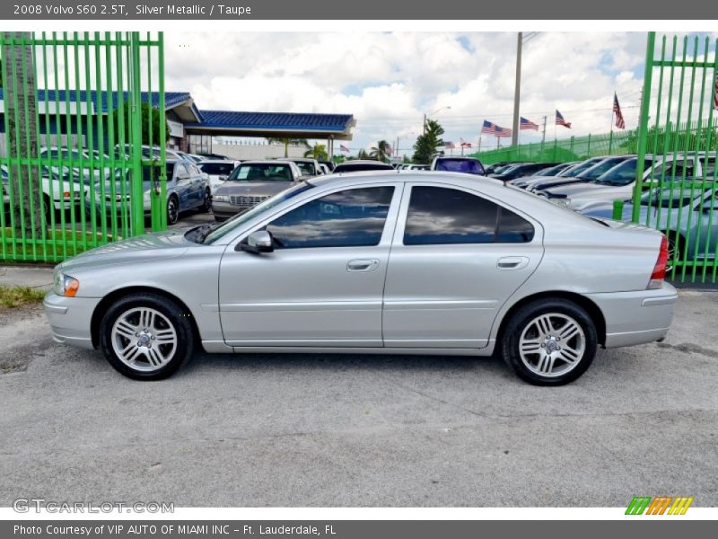 Silver Metallic / Taupe 2008 Volvo S60 2.5T