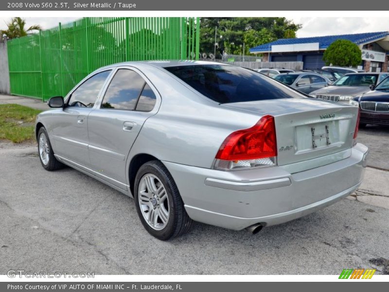 Silver Metallic / Taupe 2008 Volvo S60 2.5T