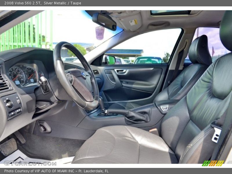 Silver Metallic / Taupe 2008 Volvo S60 2.5T