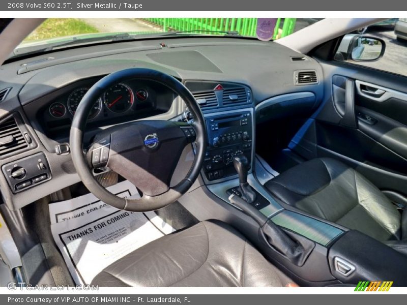  2008 S60 2.5T Taupe Interior