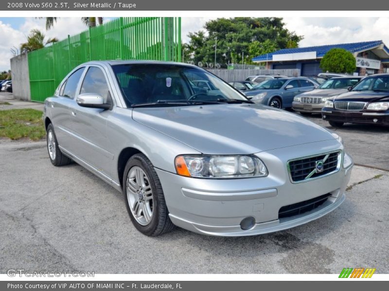 Silver Metallic / Taupe 2008 Volvo S60 2.5T
