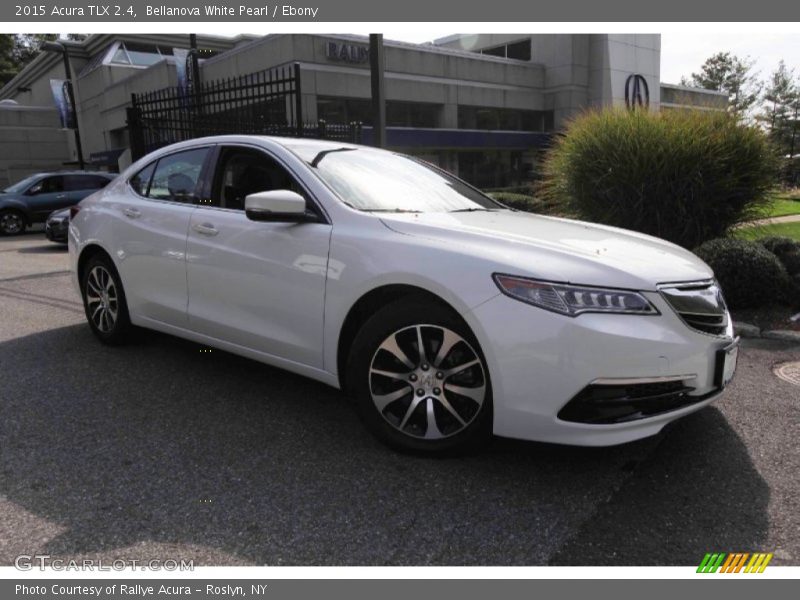 Bellanova White Pearl / Ebony 2015 Acura TLX 2.4