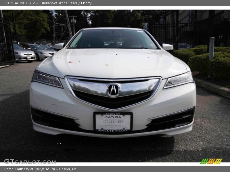 Bellanova White Pearl / Ebony 2015 Acura TLX 2.4