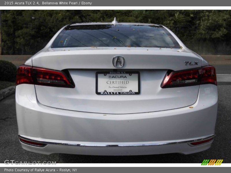 Bellanova White Pearl / Ebony 2015 Acura TLX 2.4