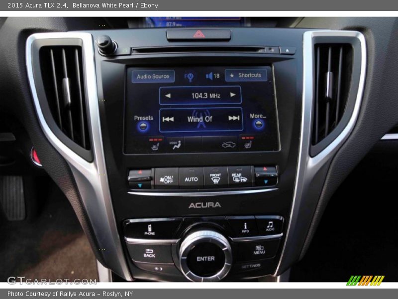 Bellanova White Pearl / Ebony 2015 Acura TLX 2.4