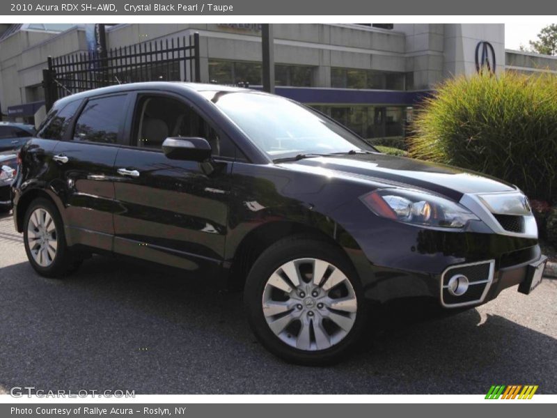 Crystal Black Pearl / Taupe 2010 Acura RDX SH-AWD