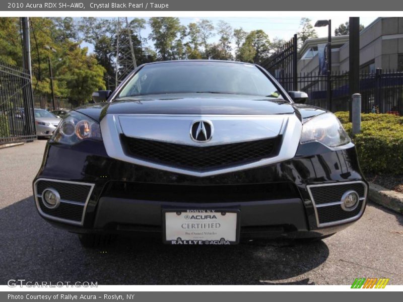 Crystal Black Pearl / Taupe 2010 Acura RDX SH-AWD