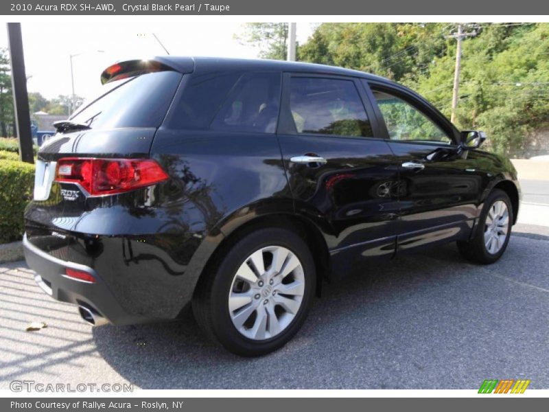 Crystal Black Pearl / Taupe 2010 Acura RDX SH-AWD