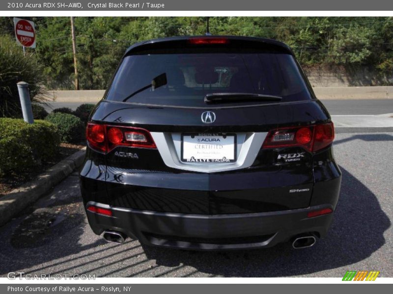 Crystal Black Pearl / Taupe 2010 Acura RDX SH-AWD