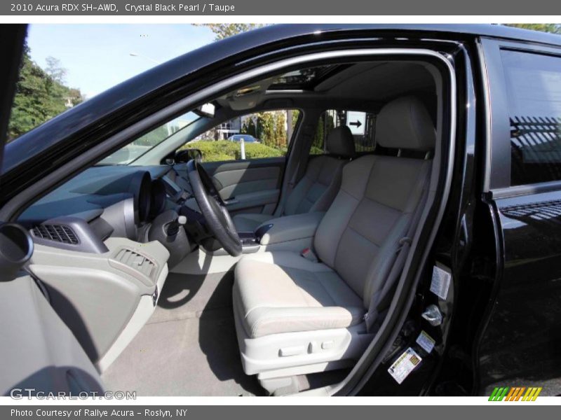 Crystal Black Pearl / Taupe 2010 Acura RDX SH-AWD