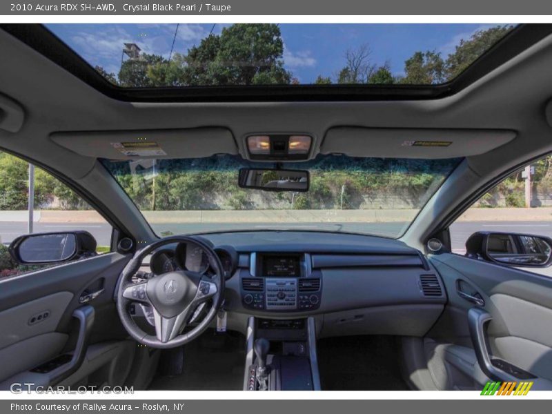 Crystal Black Pearl / Taupe 2010 Acura RDX SH-AWD