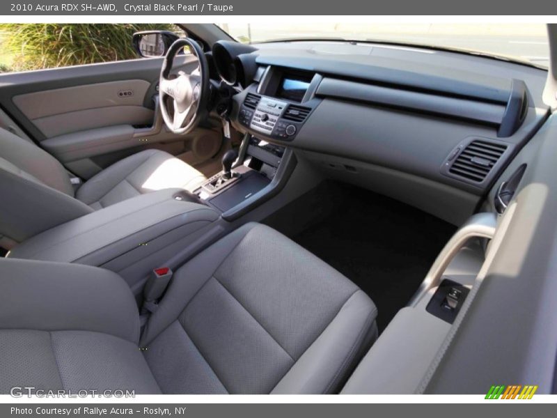 Crystal Black Pearl / Taupe 2010 Acura RDX SH-AWD