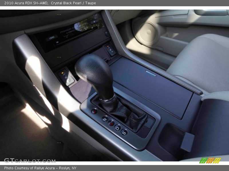 Crystal Black Pearl / Taupe 2010 Acura RDX SH-AWD