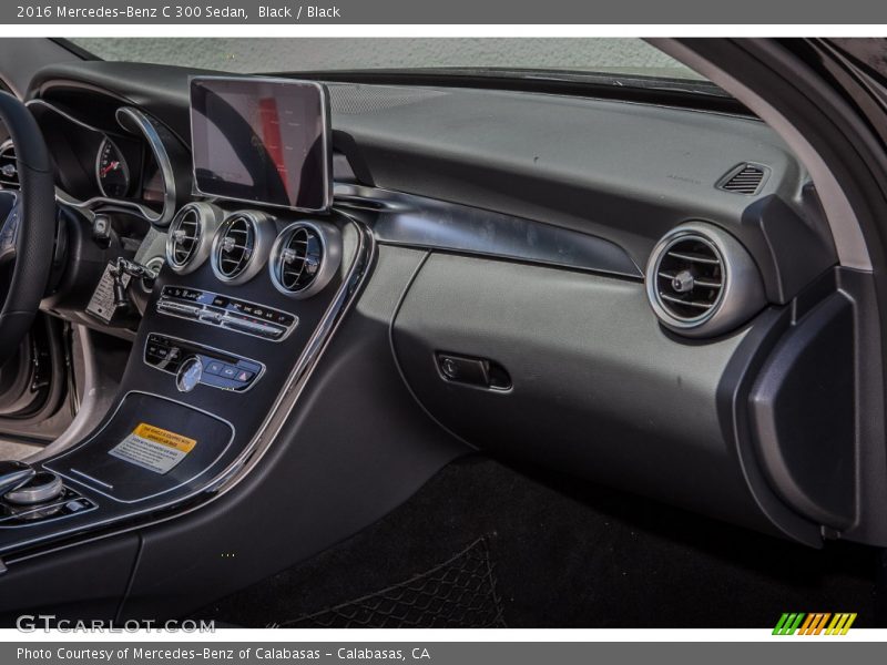 Black / Black 2016 Mercedes-Benz C 300 Sedan