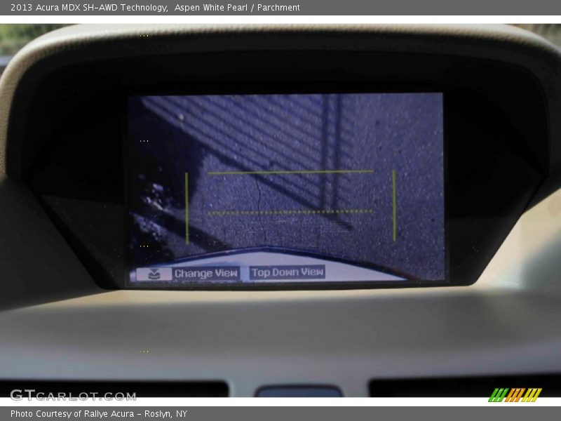 Aspen White Pearl / Parchment 2013 Acura MDX SH-AWD Technology