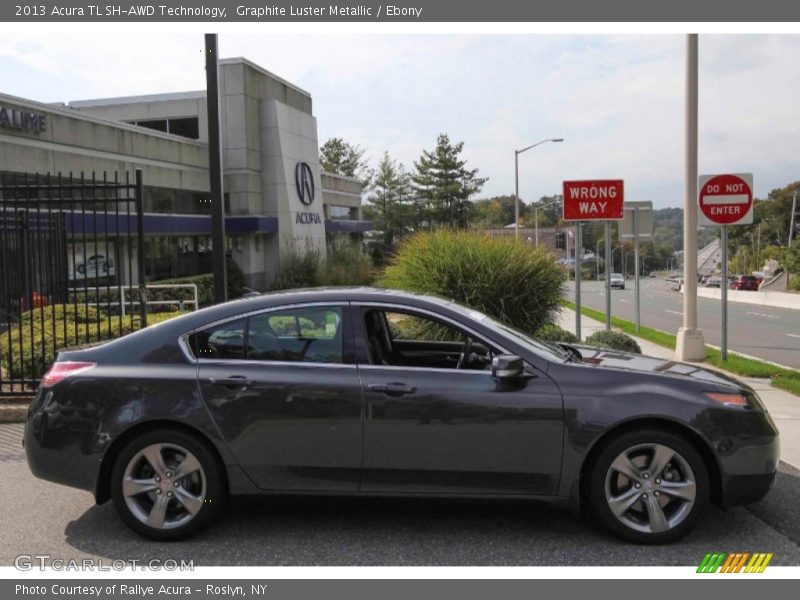 Graphite Luster Metallic / Ebony 2013 Acura TL SH-AWD Technology