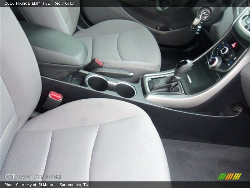 Red / Gray 2016 Hyundai Elantra SE