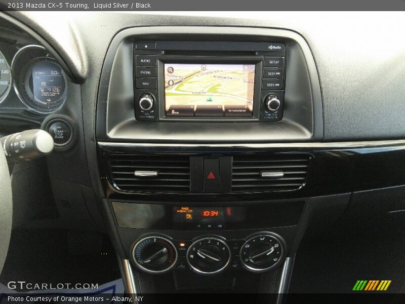 Liquid Silver / Black 2013 Mazda CX-5 Touring