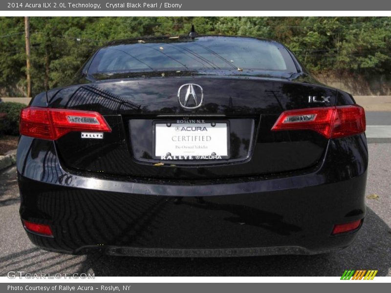 Crystal Black Pearl / Ebony 2014 Acura ILX 2.0L Technology