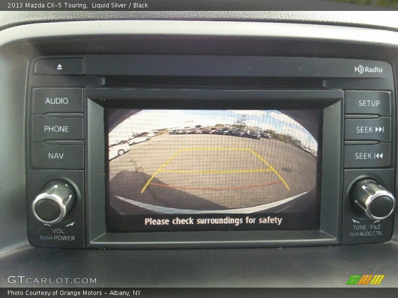 Liquid Silver / Black 2013 Mazda CX-5 Touring