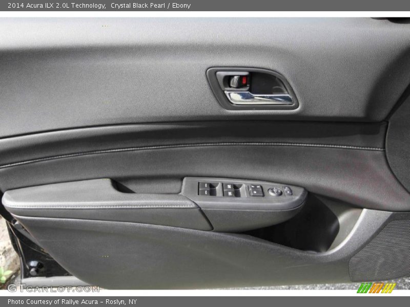 Crystal Black Pearl / Ebony 2014 Acura ILX 2.0L Technology