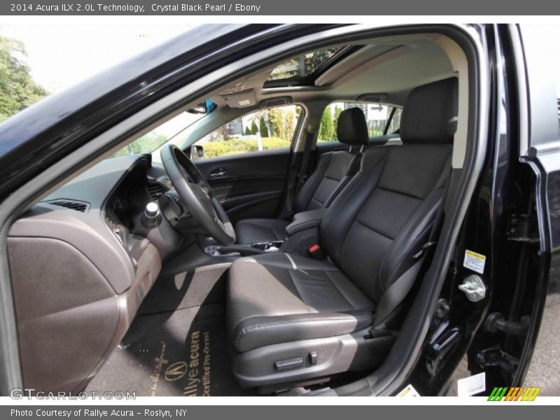 Crystal Black Pearl / Ebony 2014 Acura ILX 2.0L Technology