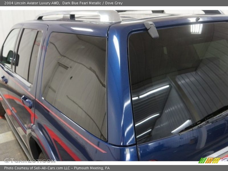 Dark Blue Pearl Metallic / Dove Grey 2004 Lincoln Aviator Luxury AWD