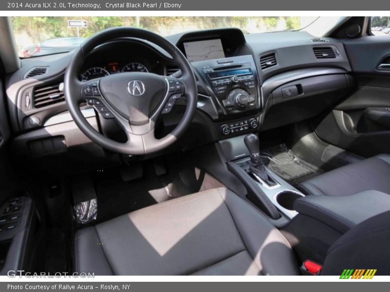 Crystal Black Pearl / Ebony 2014 Acura ILX 2.0L Technology
