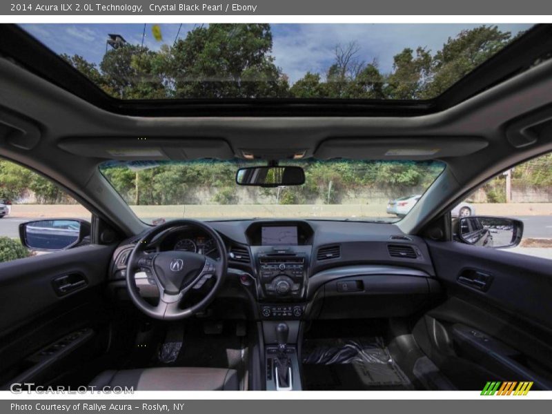 Crystal Black Pearl / Ebony 2014 Acura ILX 2.0L Technology