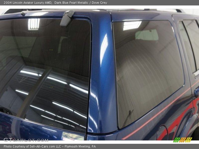 Dark Blue Pearl Metallic / Dove Grey 2004 Lincoln Aviator Luxury AWD