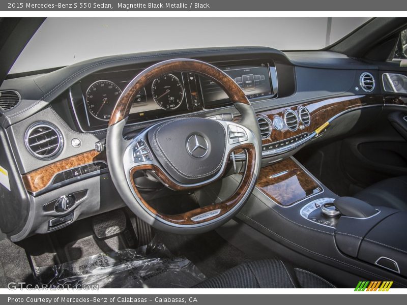 Magnetite Black Metallic / Black 2015 Mercedes-Benz S 550 Sedan