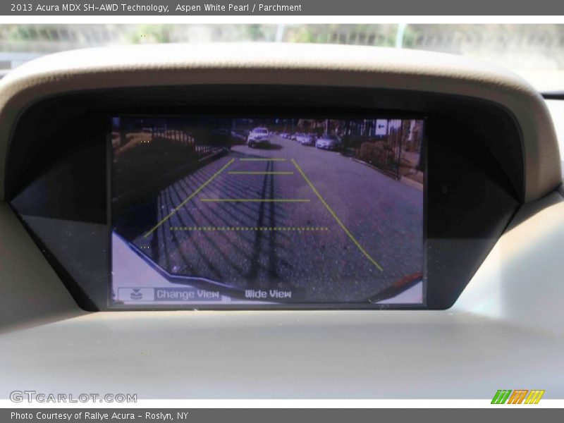 Aspen White Pearl / Parchment 2013 Acura MDX SH-AWD Technology