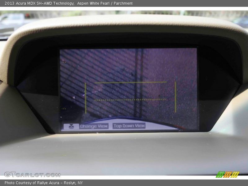 Aspen White Pearl / Parchment 2013 Acura MDX SH-AWD Technology