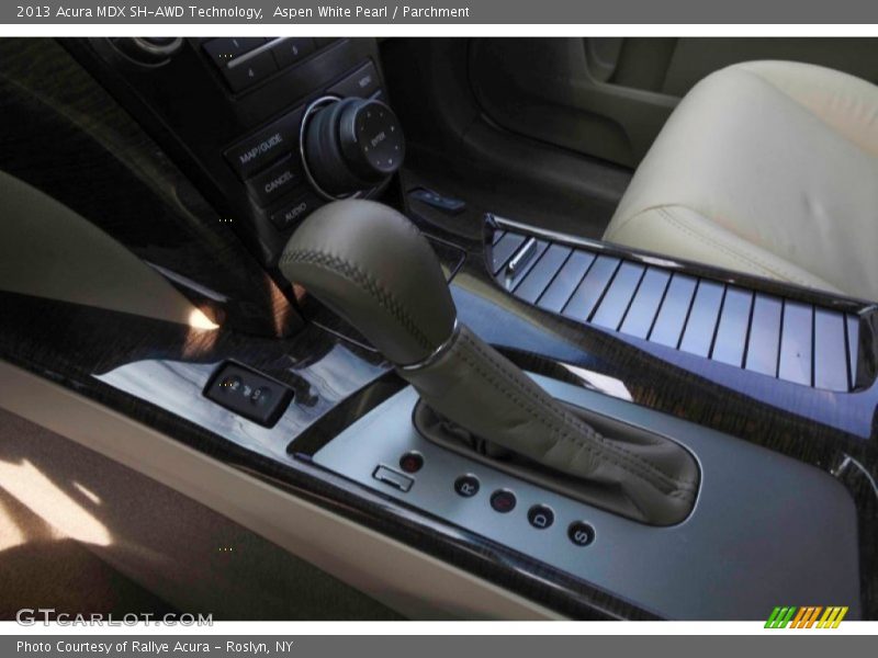Aspen White Pearl / Parchment 2013 Acura MDX SH-AWD Technology
