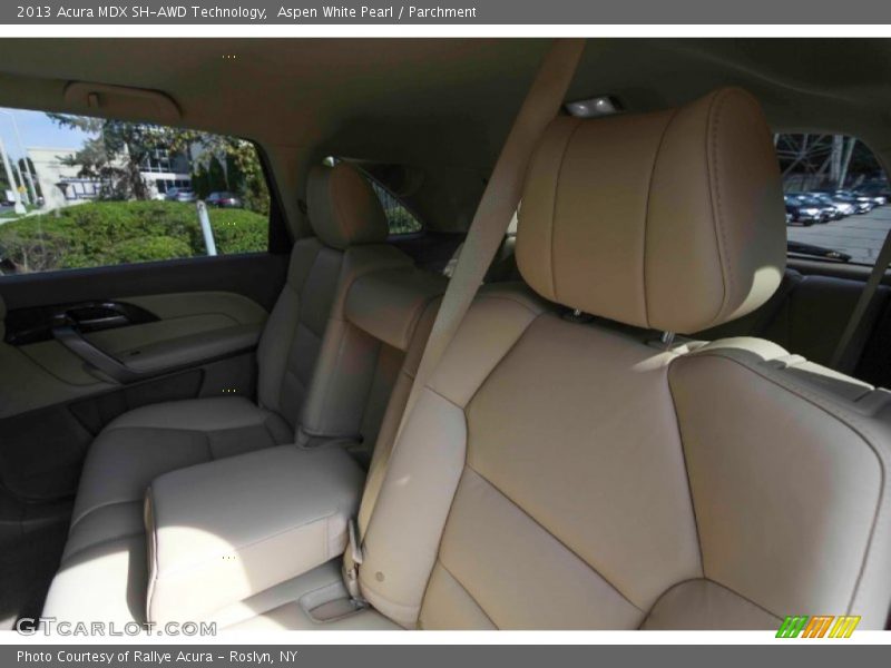 Aspen White Pearl / Parchment 2013 Acura MDX SH-AWD Technology