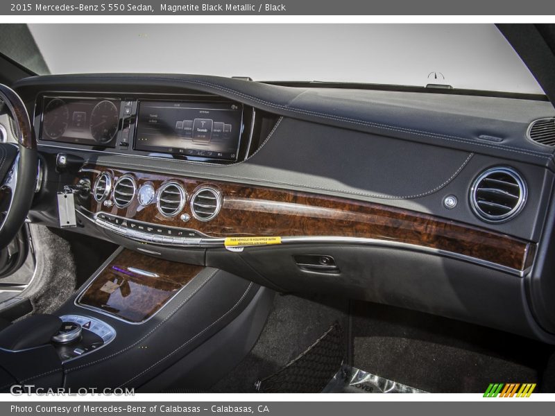 Dashboard of 2015 S 550 Sedan