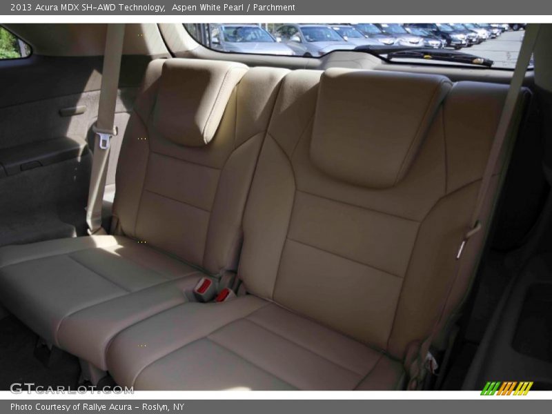 Aspen White Pearl / Parchment 2013 Acura MDX SH-AWD Technology